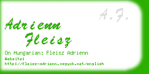 adrienn fleisz business card